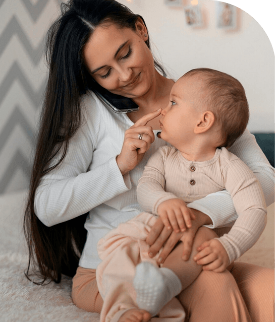 Mother and child