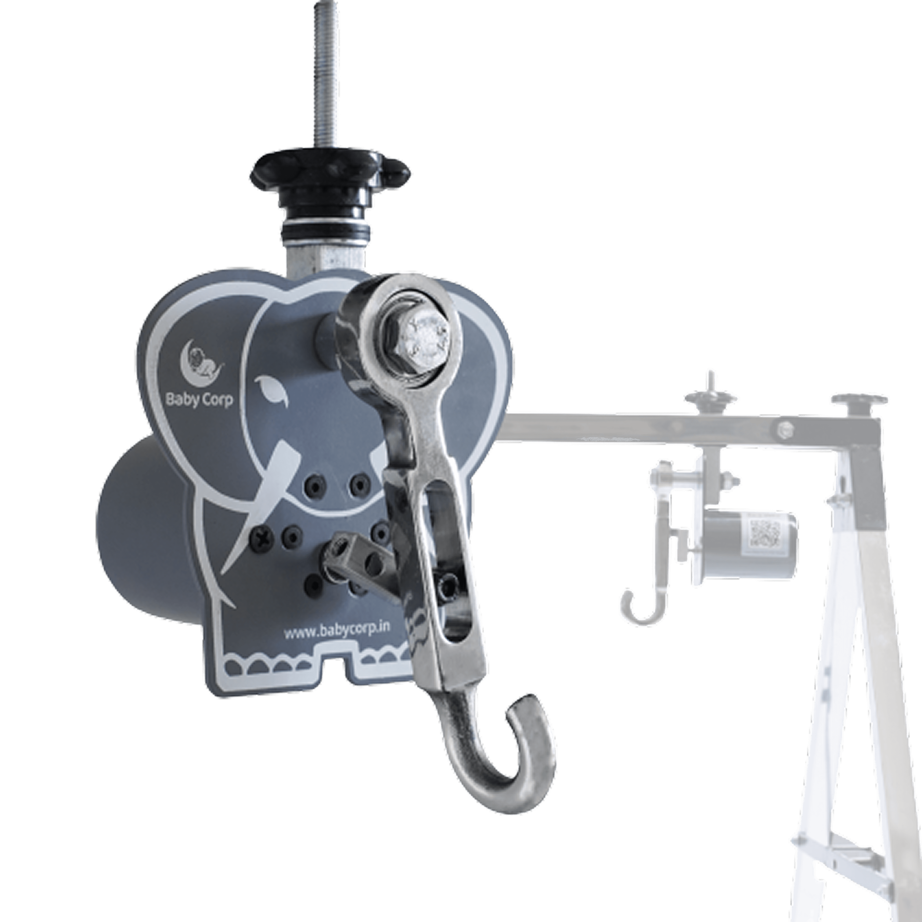 Baby Corp Automatic Cradle Kit with Premium Hammock (Cradle Not Included)