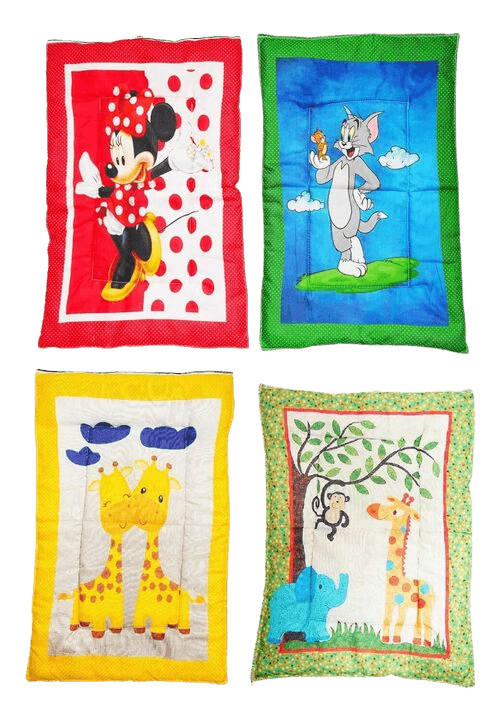 Baby Corp Multi Cartoon Pattern Godadi for Newborn Boy & Girl