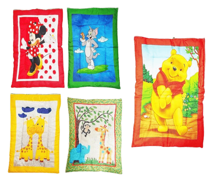 Baby Corp Multi Cartoon Pattern Godadi for Newborn Boy & Girl